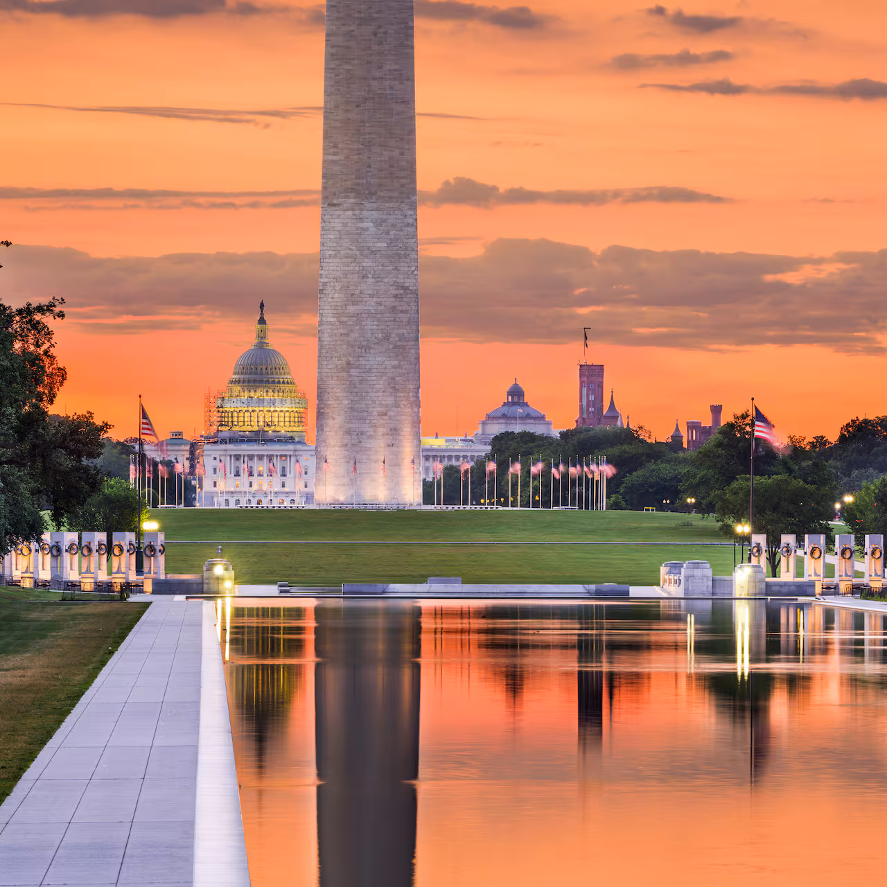 Washington, D.C. city skyline