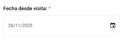 software control de visitas