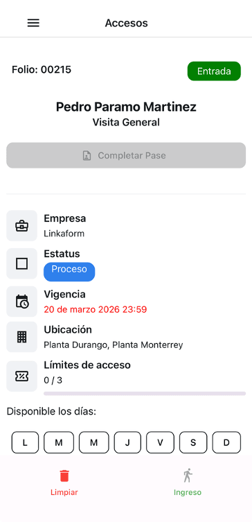 software para control de accesos