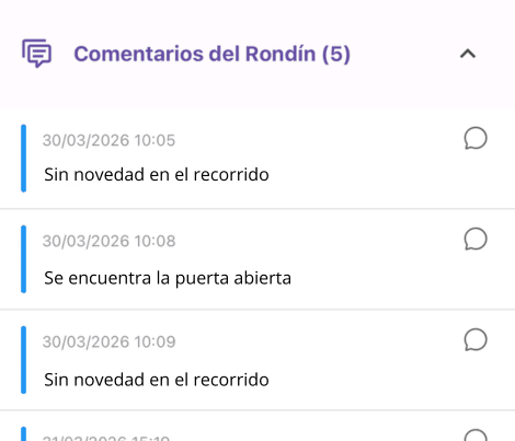 app de control de rondas