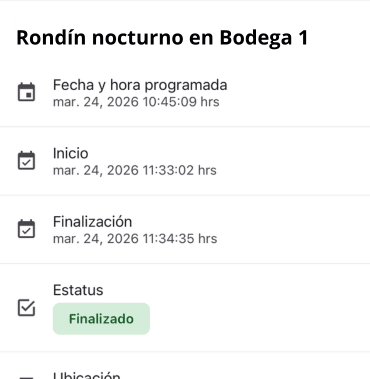 app rondín de vigilancia