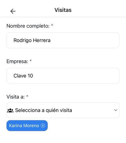 software para control de visitas