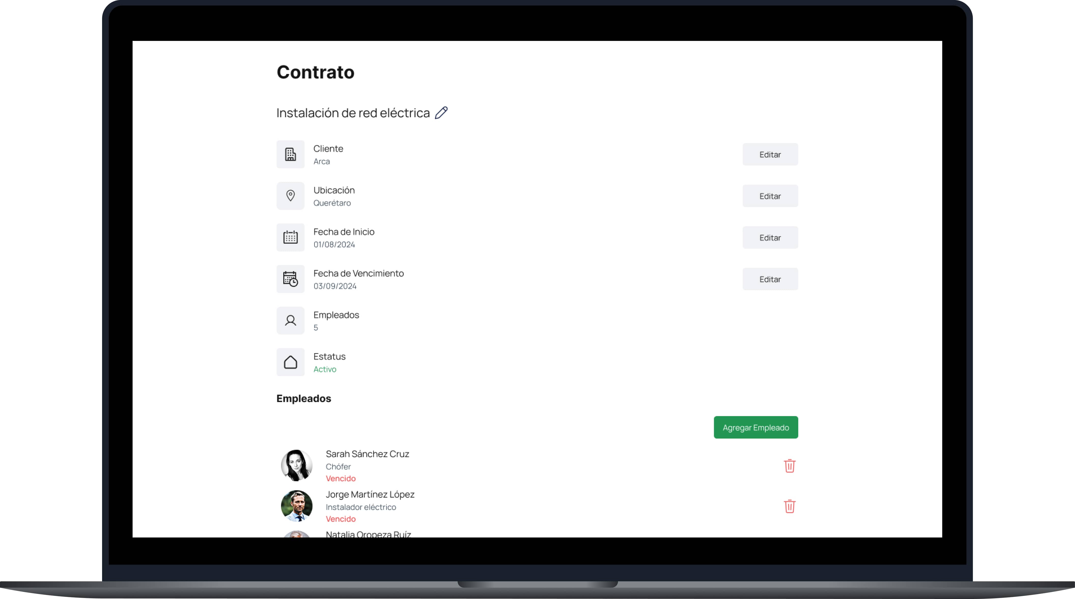 plataforma de gestión documental de contratistas