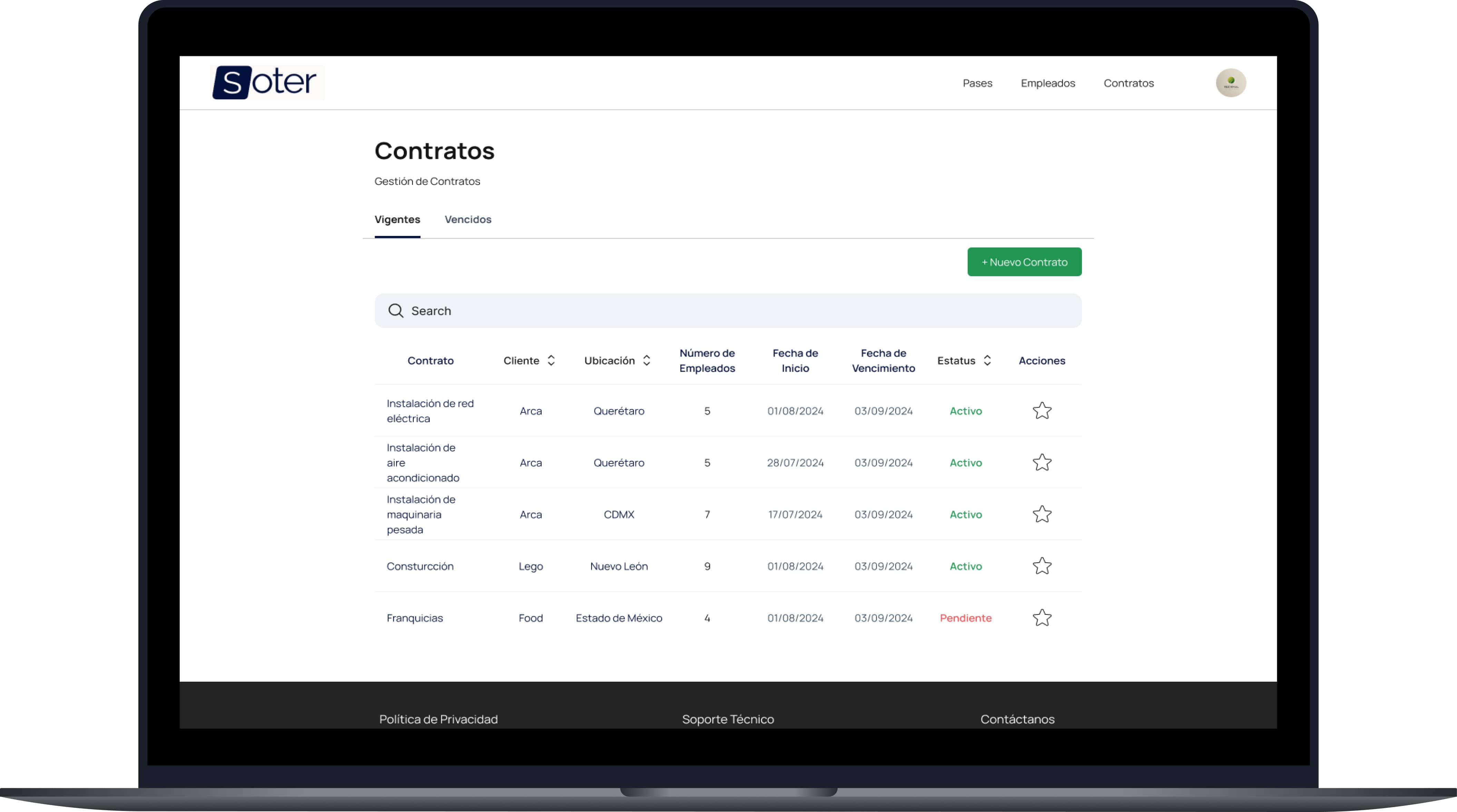 software para gestión documental de contratistas