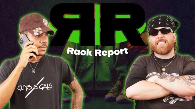 Jalen Ray (left) and Smoke (right) pose for pictures in an edited image for the Rack Report podcast