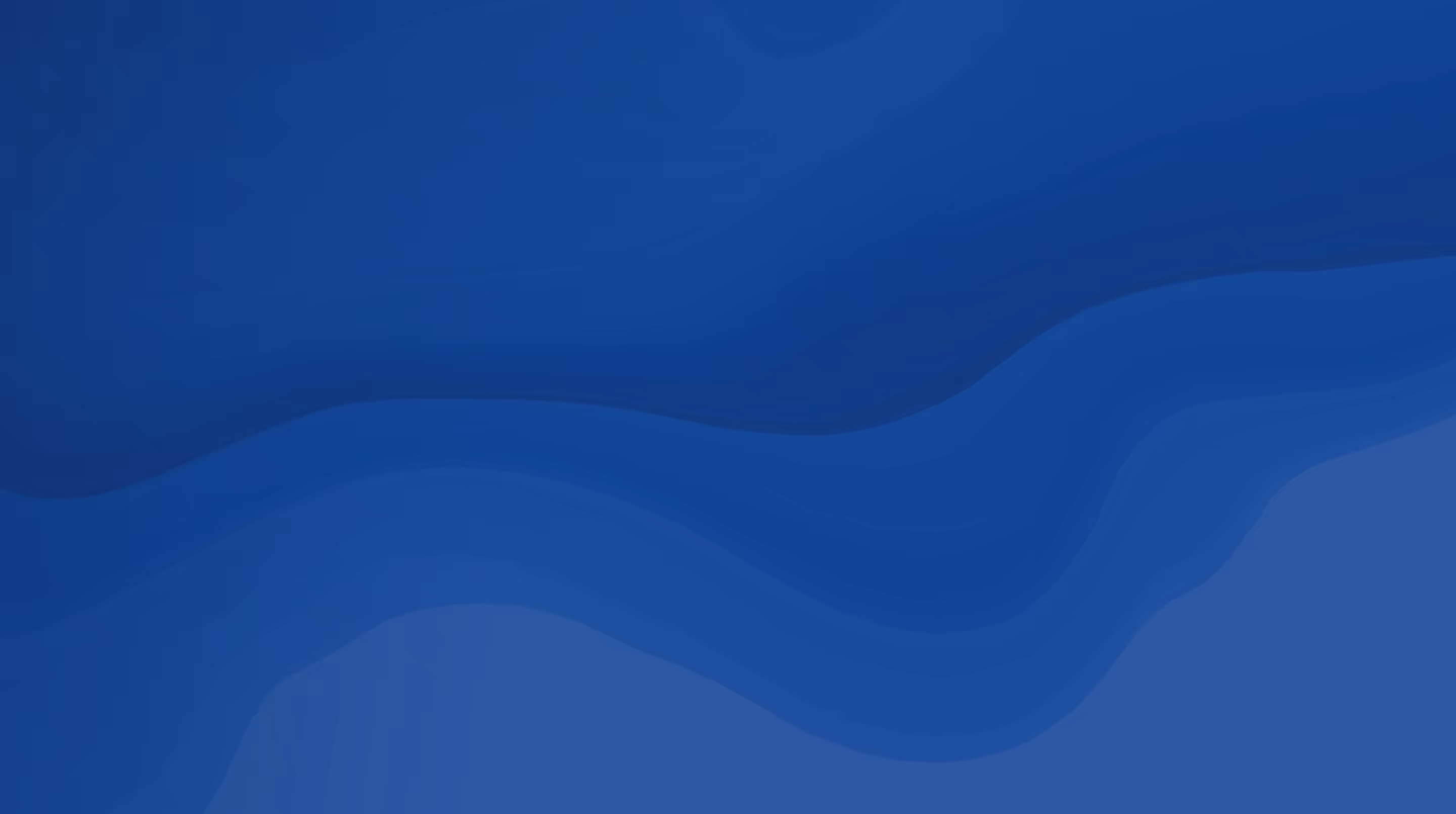 Abstract background with layered blue waves creating a flowing pattern.