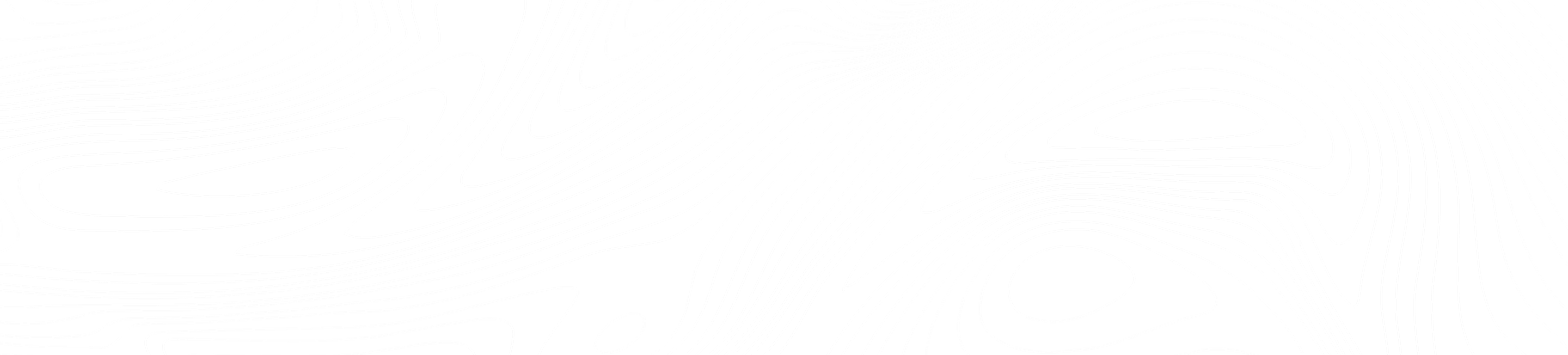 Black background with intricate white topographic contour lines forming abstract flowing shapes.