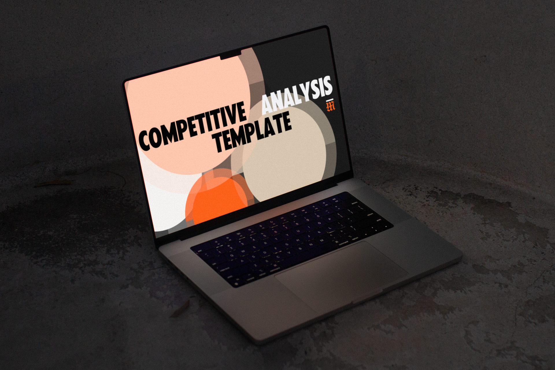 Competitive Analysis Template by Overmatter