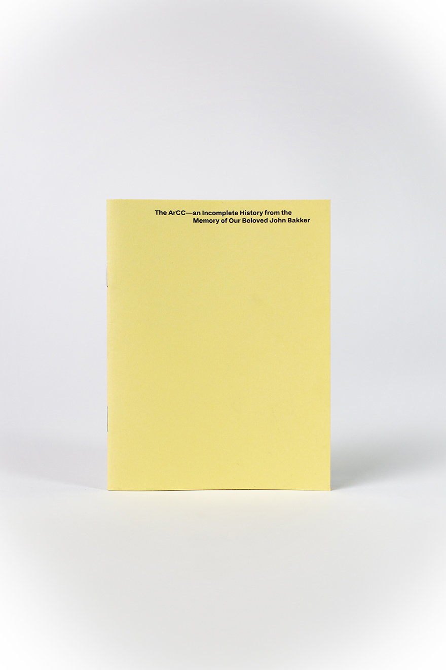 ArCC 10 Year Anniversary Celebration Booklet