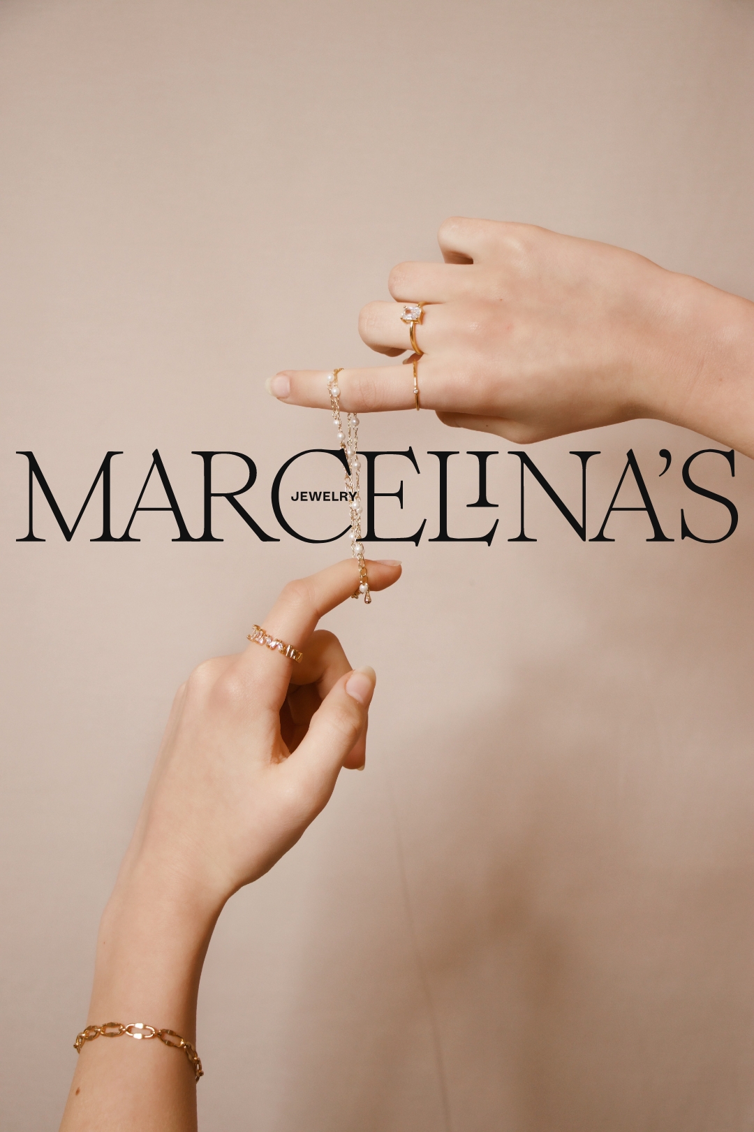 Marcelina's Jewelry Brand Identity Design