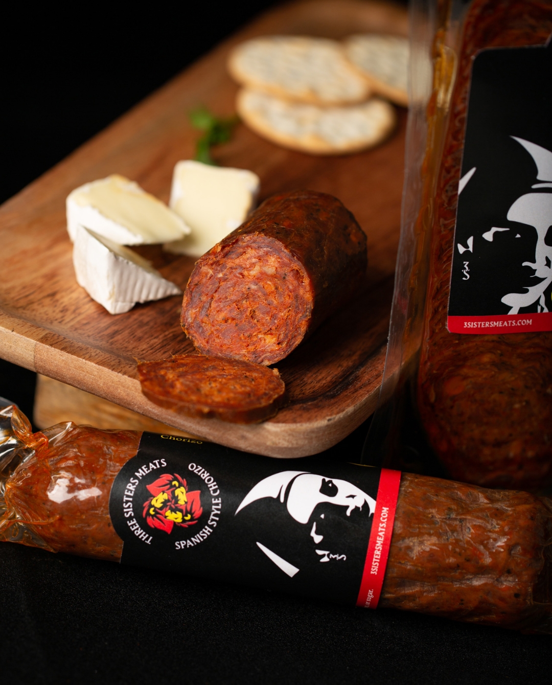 Three SIsters Meats Chorizo brand photo