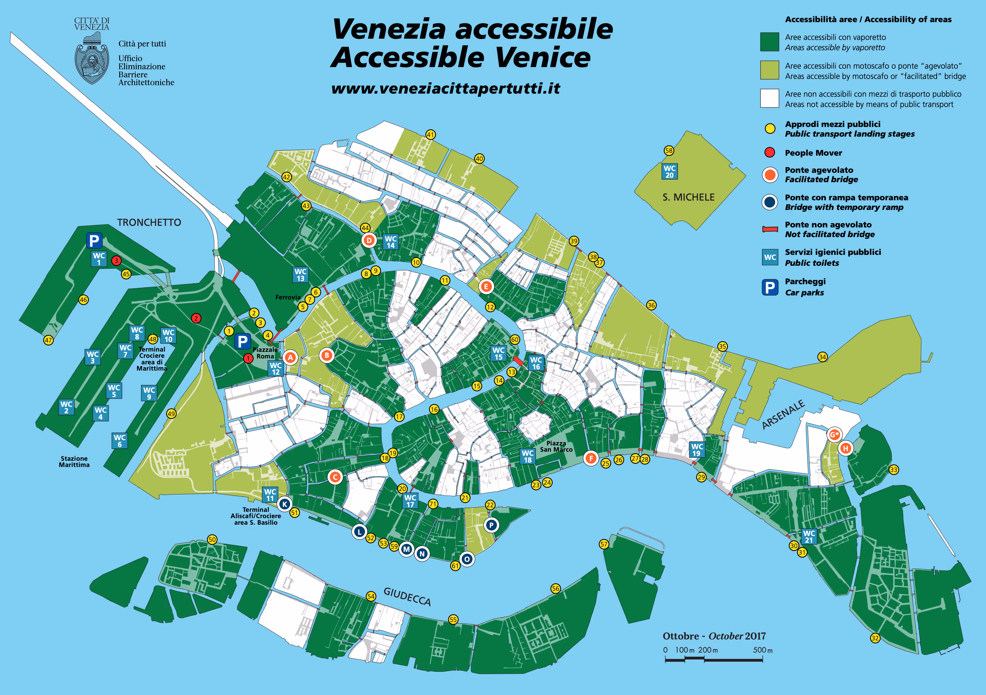 2017 Map of Accessible Venice