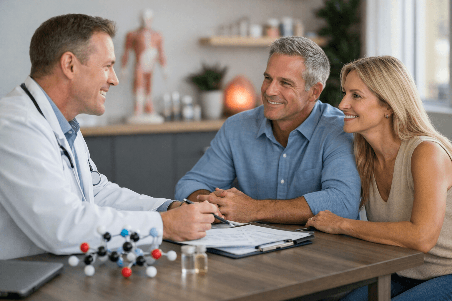 Physician consultation for Peptide Therapy Scottsdale, Arizona focused on energy, metabolism, and healthy aging support