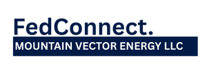 FedConnect logo with Mountain Vector Energy LLC text below.