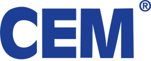 CEM brand logo with registered trademark symbol.