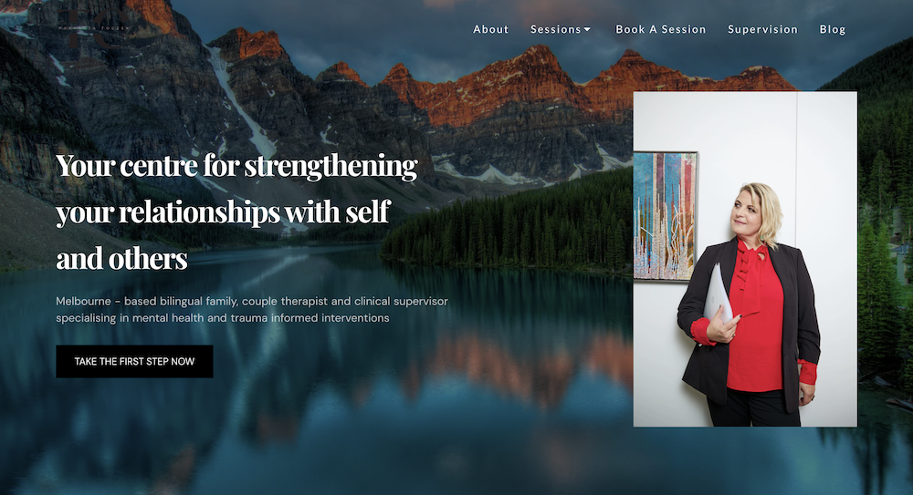 Image of Partycja Toczek's Website