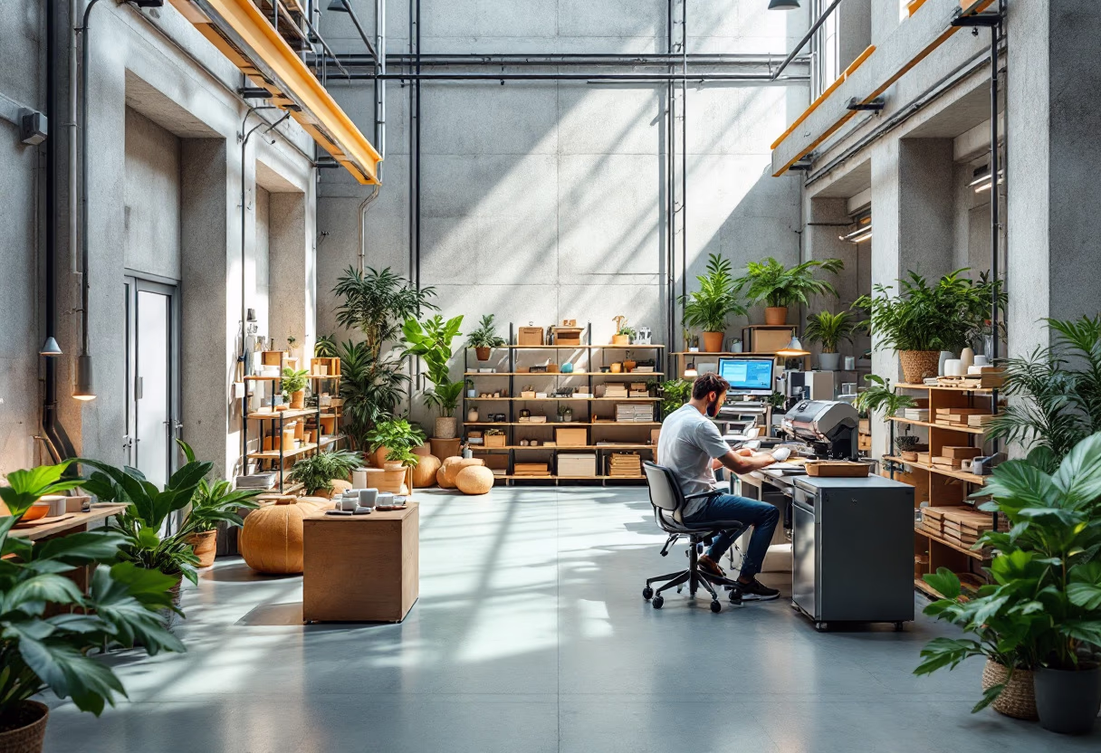 image of manufacturing plant interior