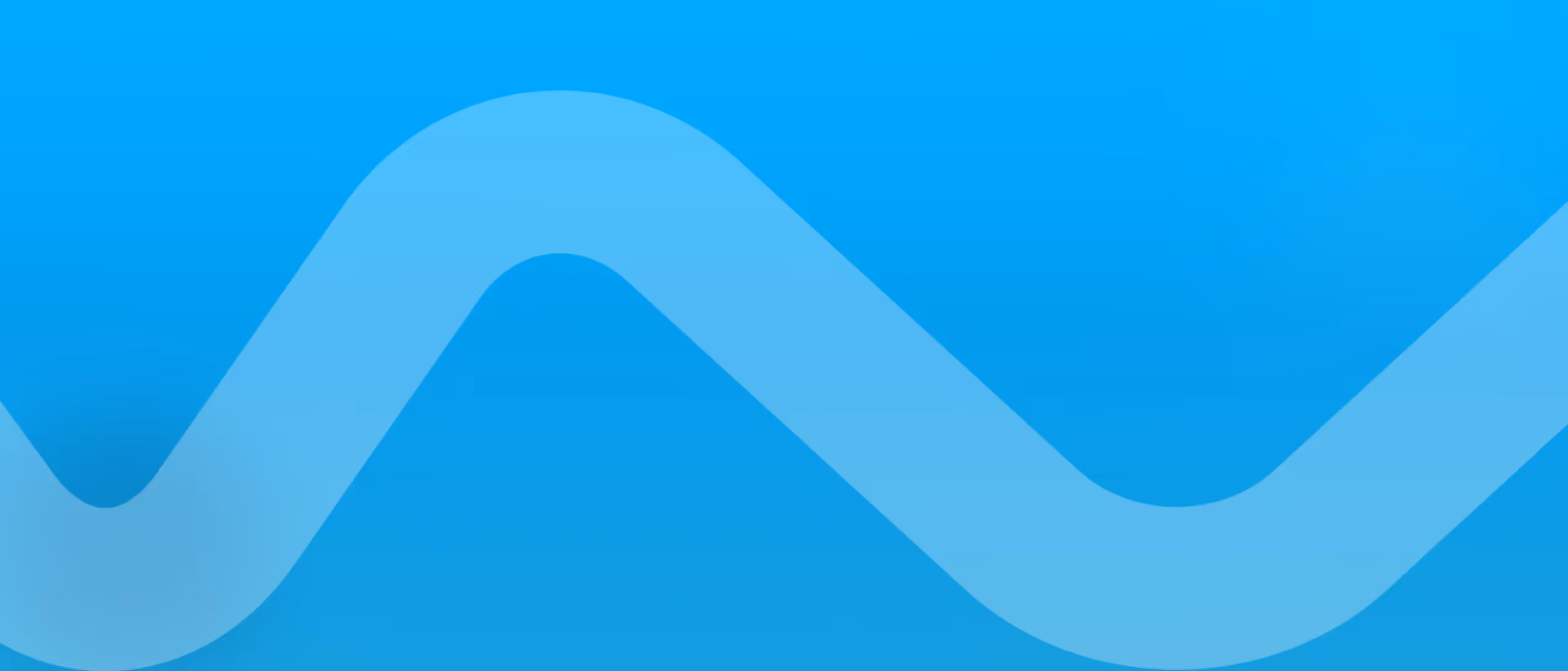 Fondo azul con una línea ondulada más clara que cruza horizontalmente la imagen.