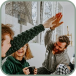 Photo of smiling people