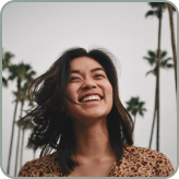 Photo of a smiling woman