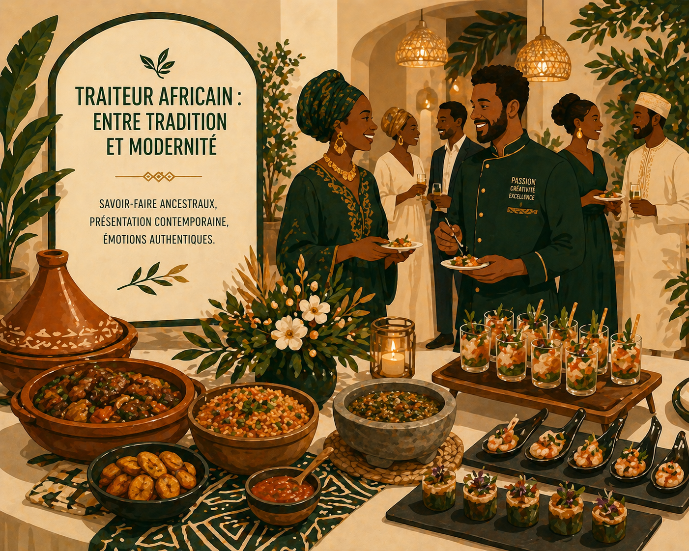 Traiteur africain : entre tradition et modernité