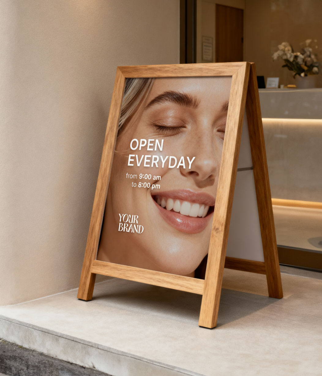 Exterior Signage & Window Design