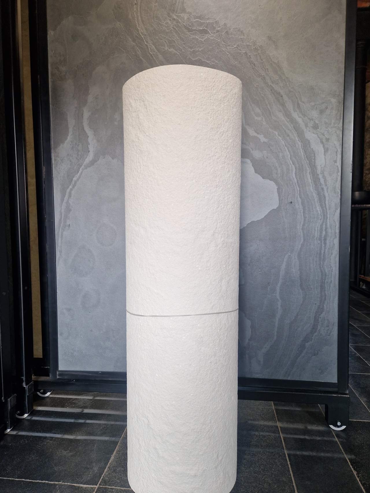 Winter White stone cladding - hygiene and tranquility for Scottish spa environments