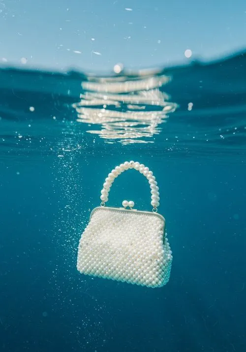 Underwater Handbag Display