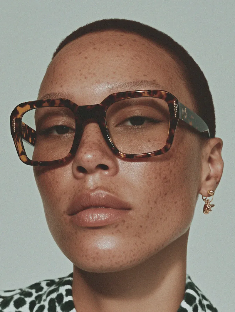  Stylish Portrait Close-Up