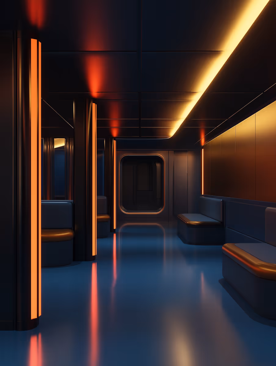 Futuristic Interior Space