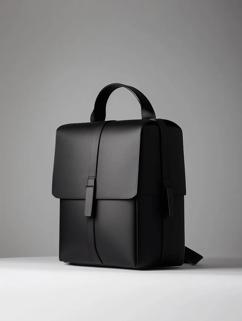 Minimalist Leather Backpack