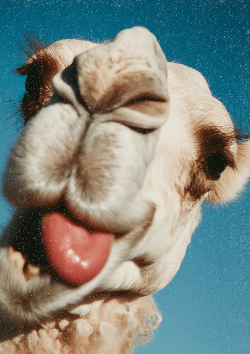 Camel Close-Up Portrait