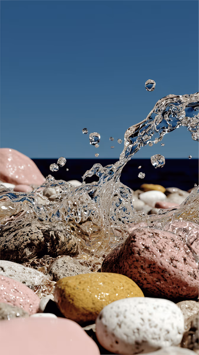  Colorful Beach Stones
