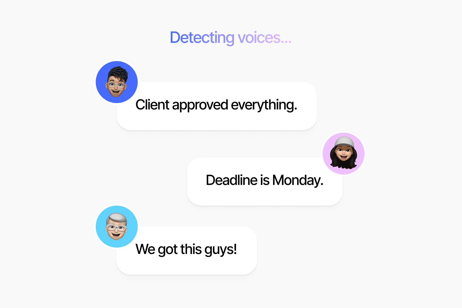 Voice activity detection: The first step in transcriptions