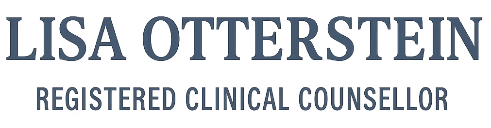 Lisa Otterstein, Registered Clinical Counsellor Logo in writing