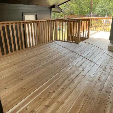 Custom deck services in Austin, TX