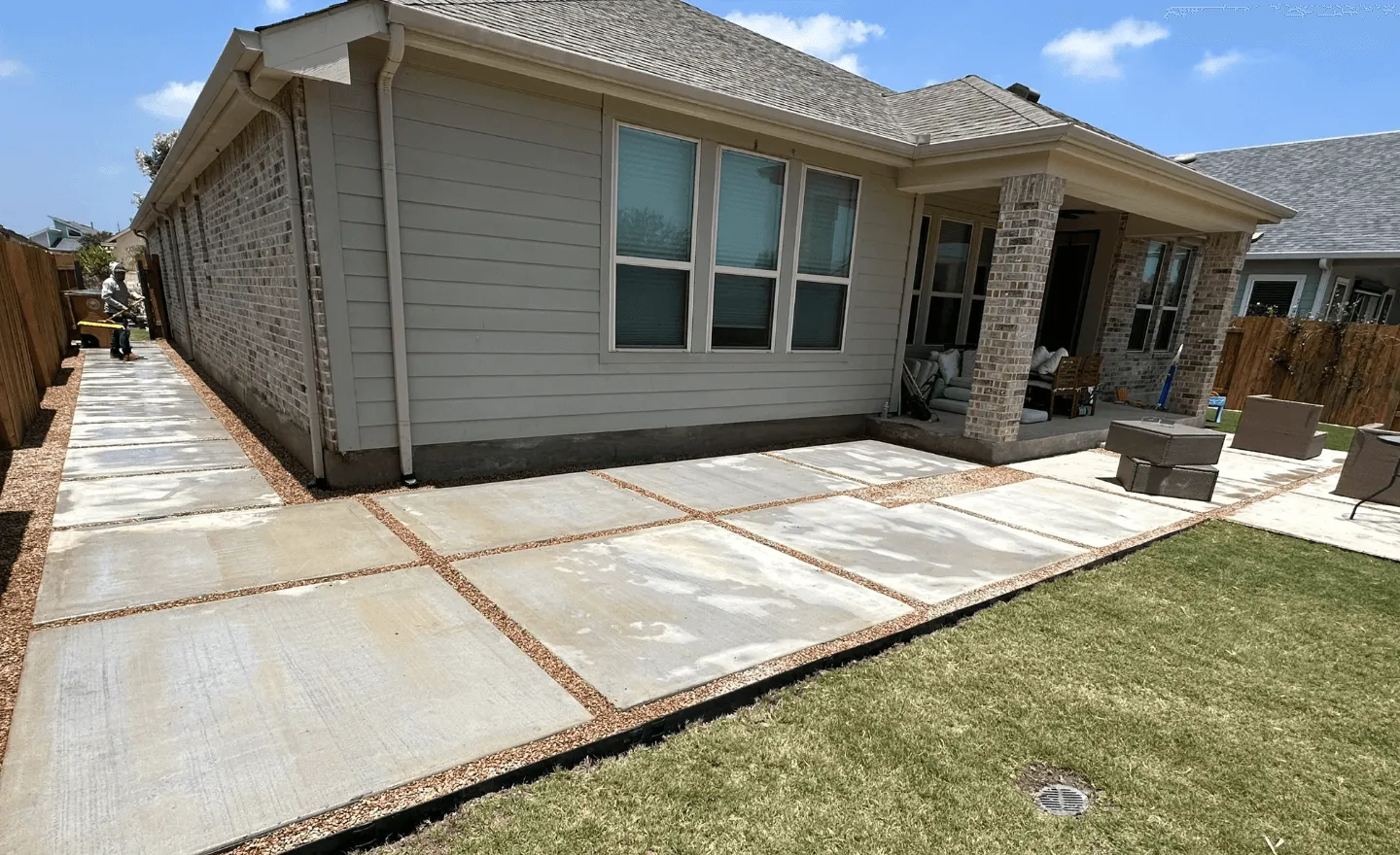 Custom patio services in Austin, TX