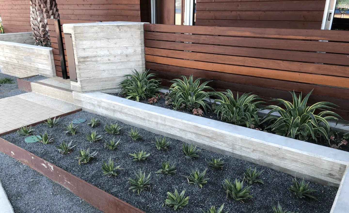 Custom Corten Steel Planter Builders in Austin, TX