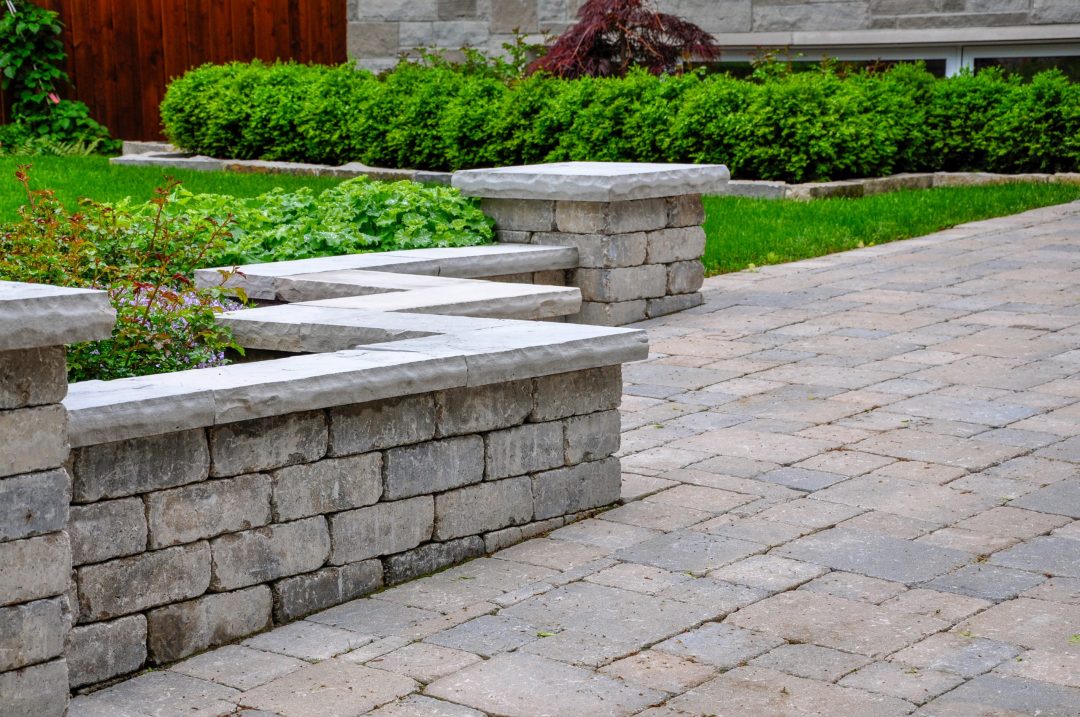 Paver Retaining wall