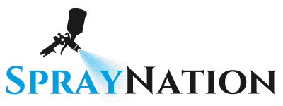 SprayNation logo.