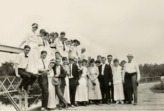 image of company milestones in a timeline format (for an edtech)