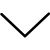 Black downward-pointing chevron or arrow icon on white background.