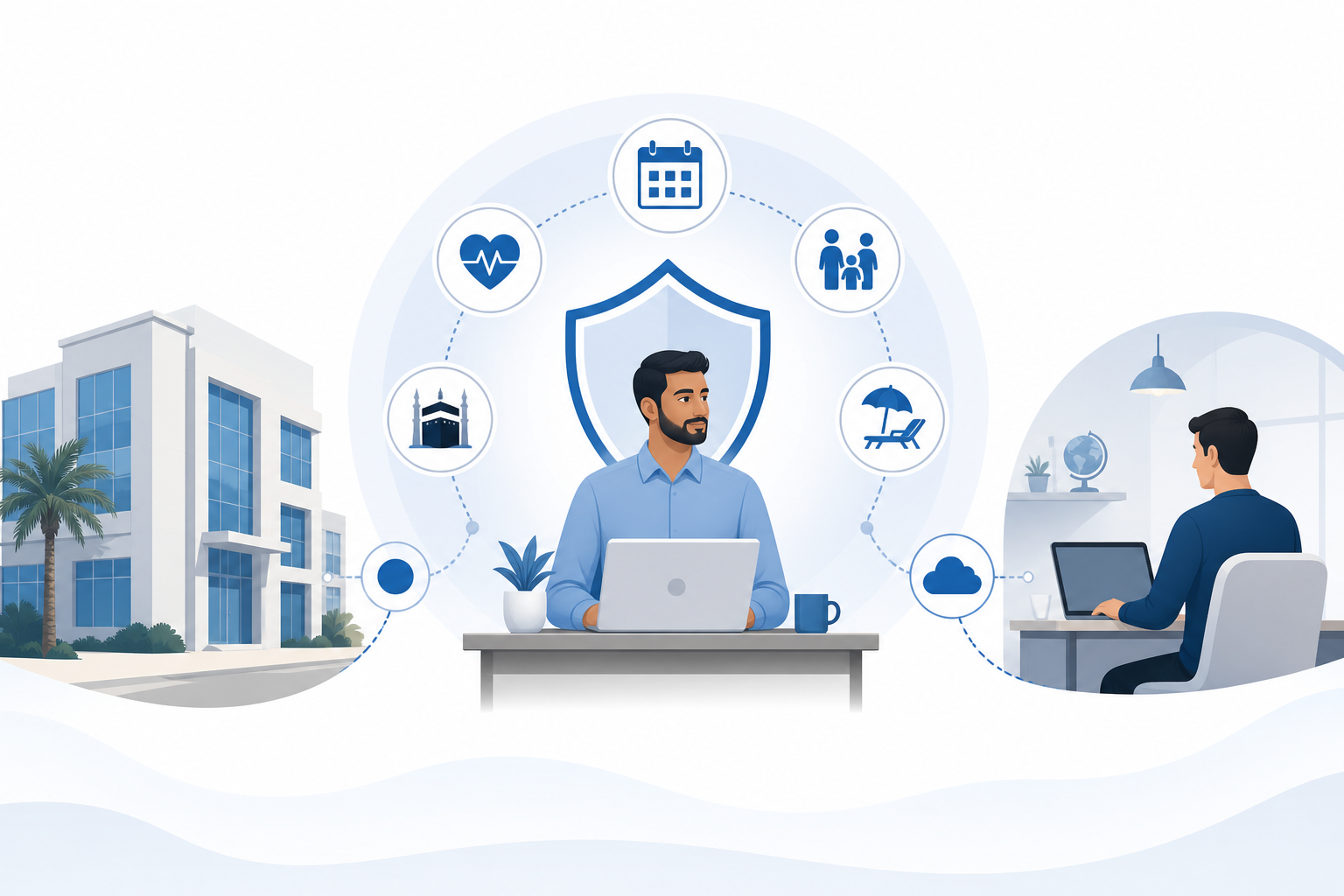 An employee is protected by the same leave-compliance framework whether employed through a local office or an international payroll partner.