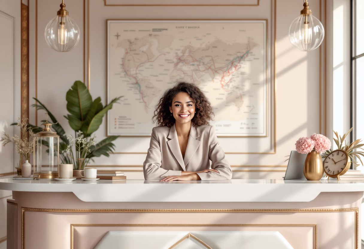 image of customer service area (for a trucking company)