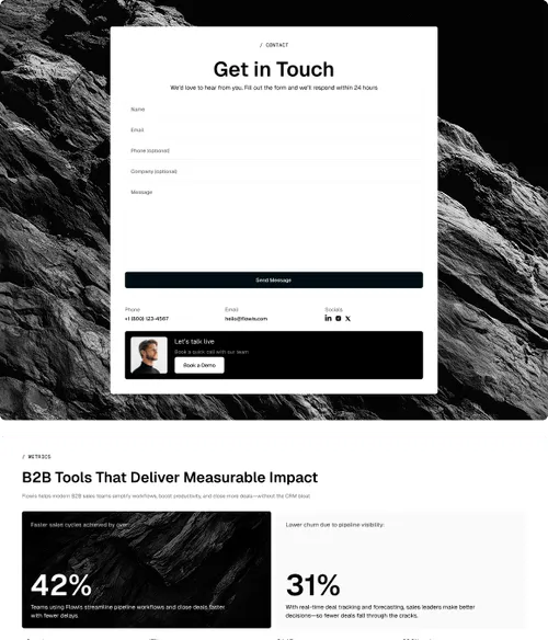 B2B SaaS platforms sections preview4