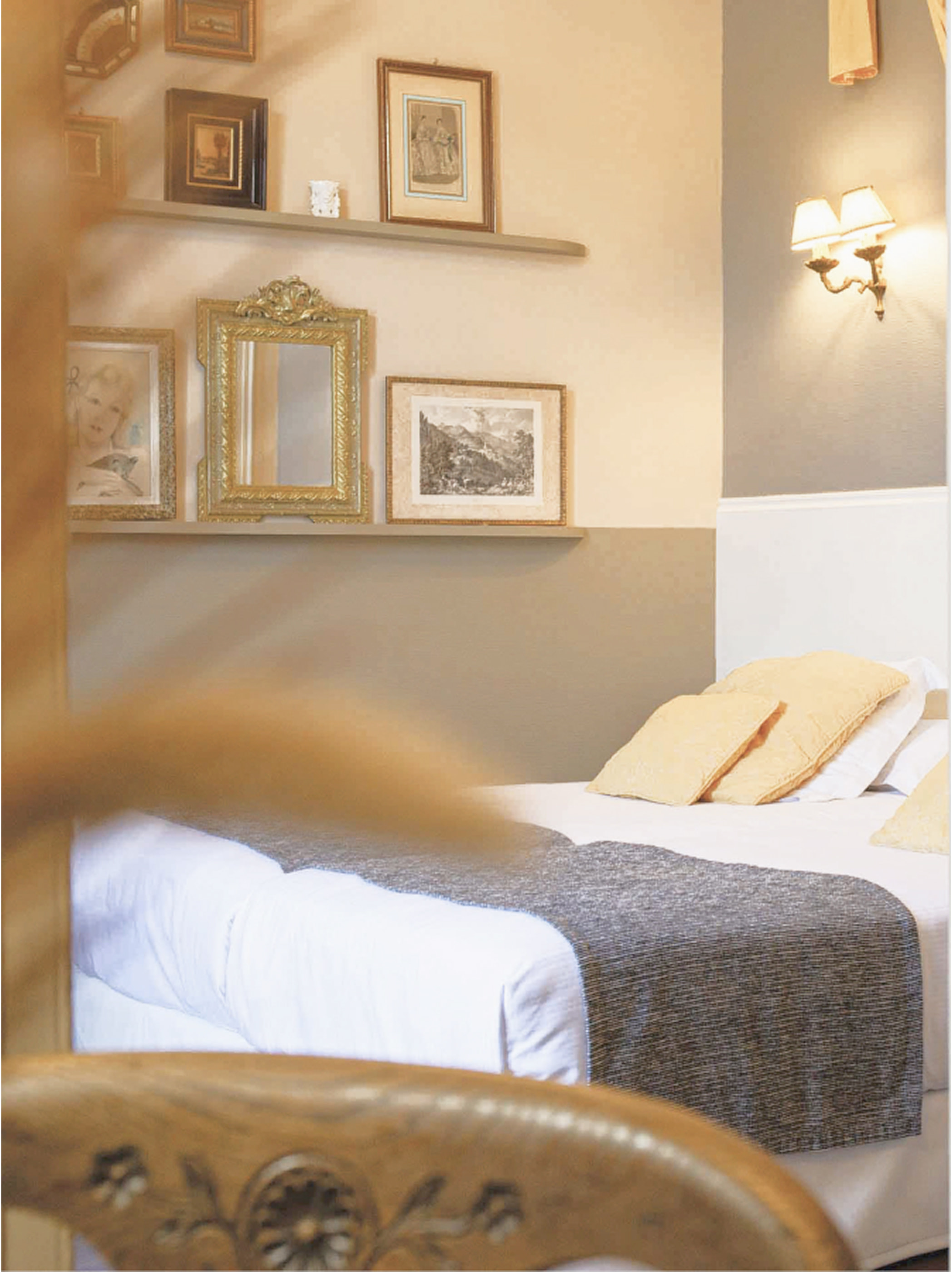 Room at the charming La Casa Pairal hotel