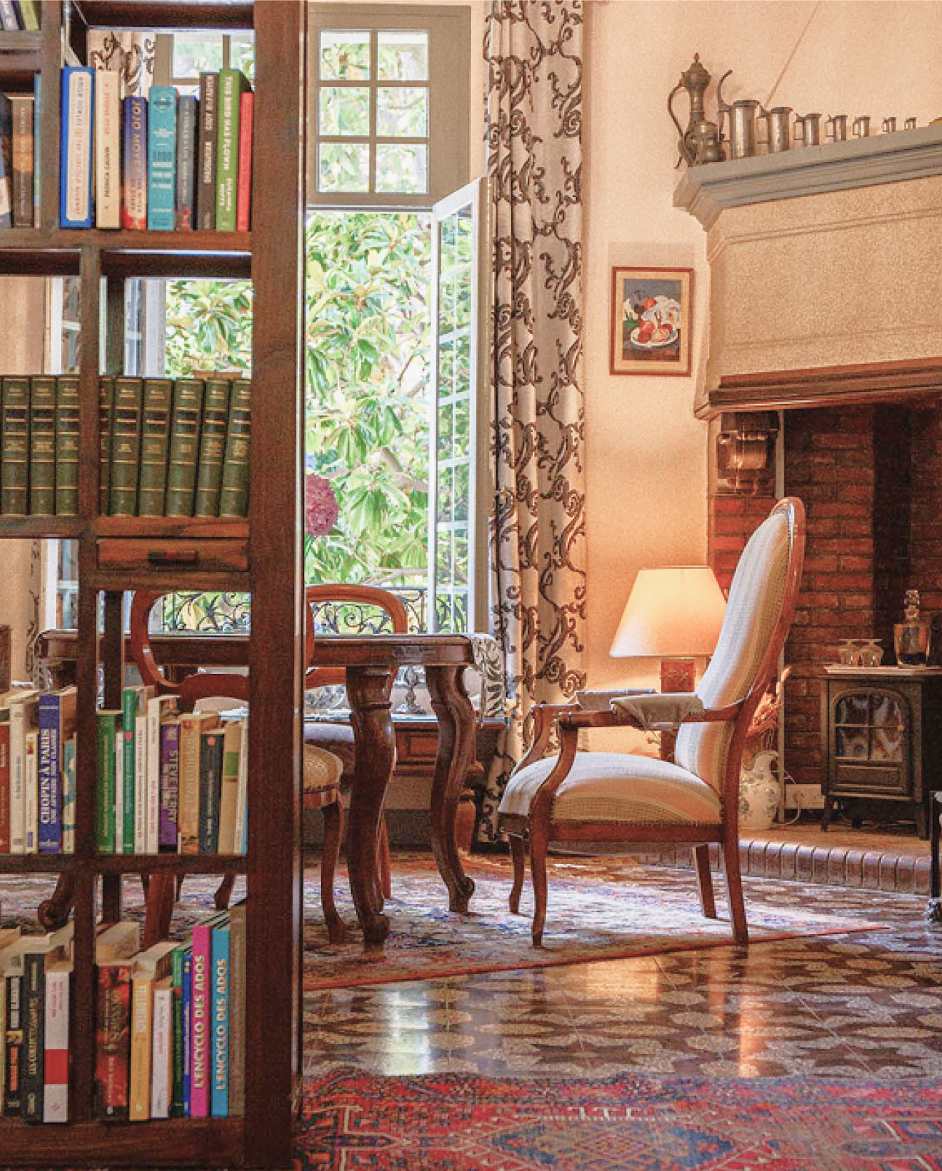 Salon de l'hôtel La Casa Païral