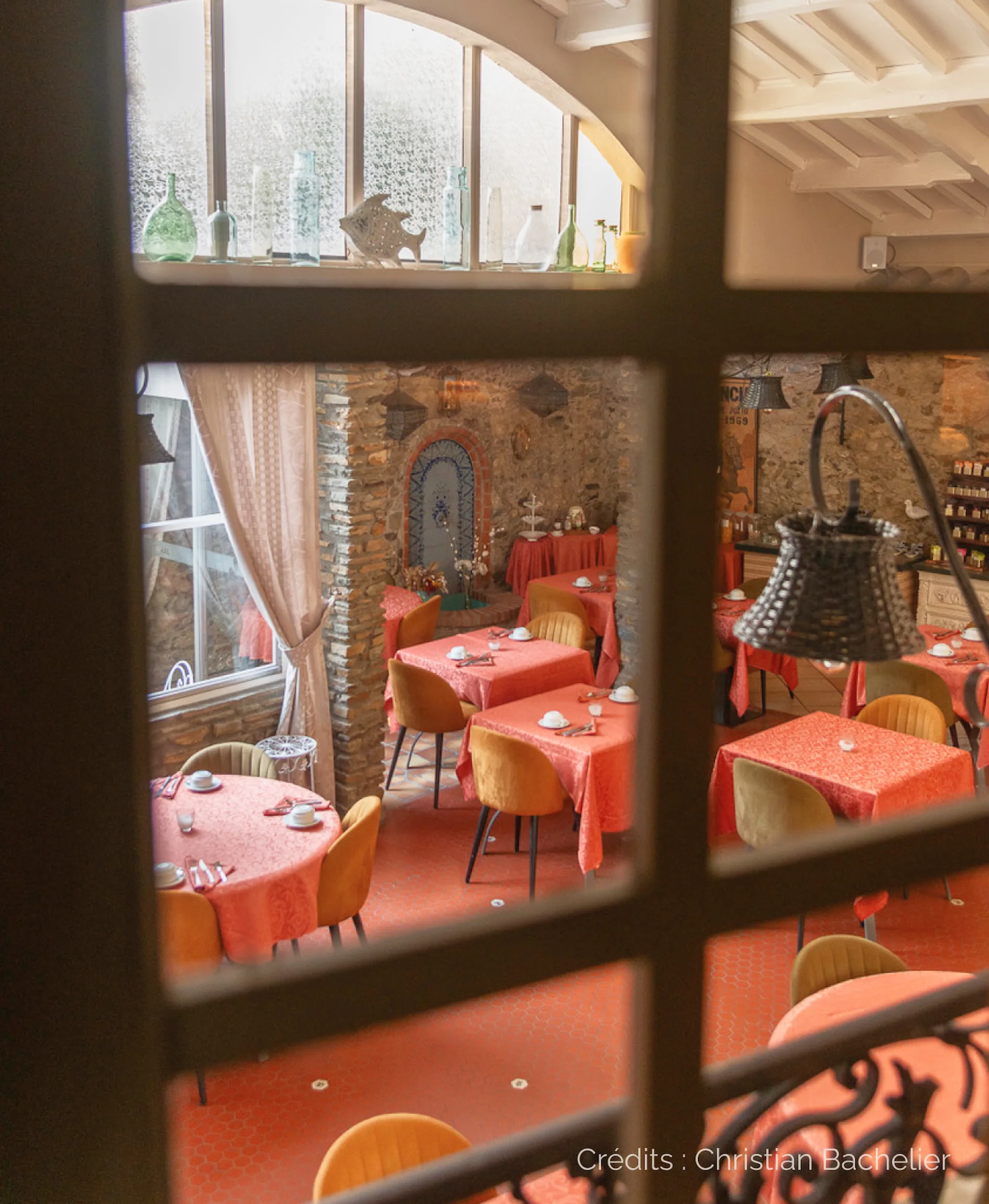 Breakfast room at the charming La Casa Pairal hotel
Hotel in Collioure