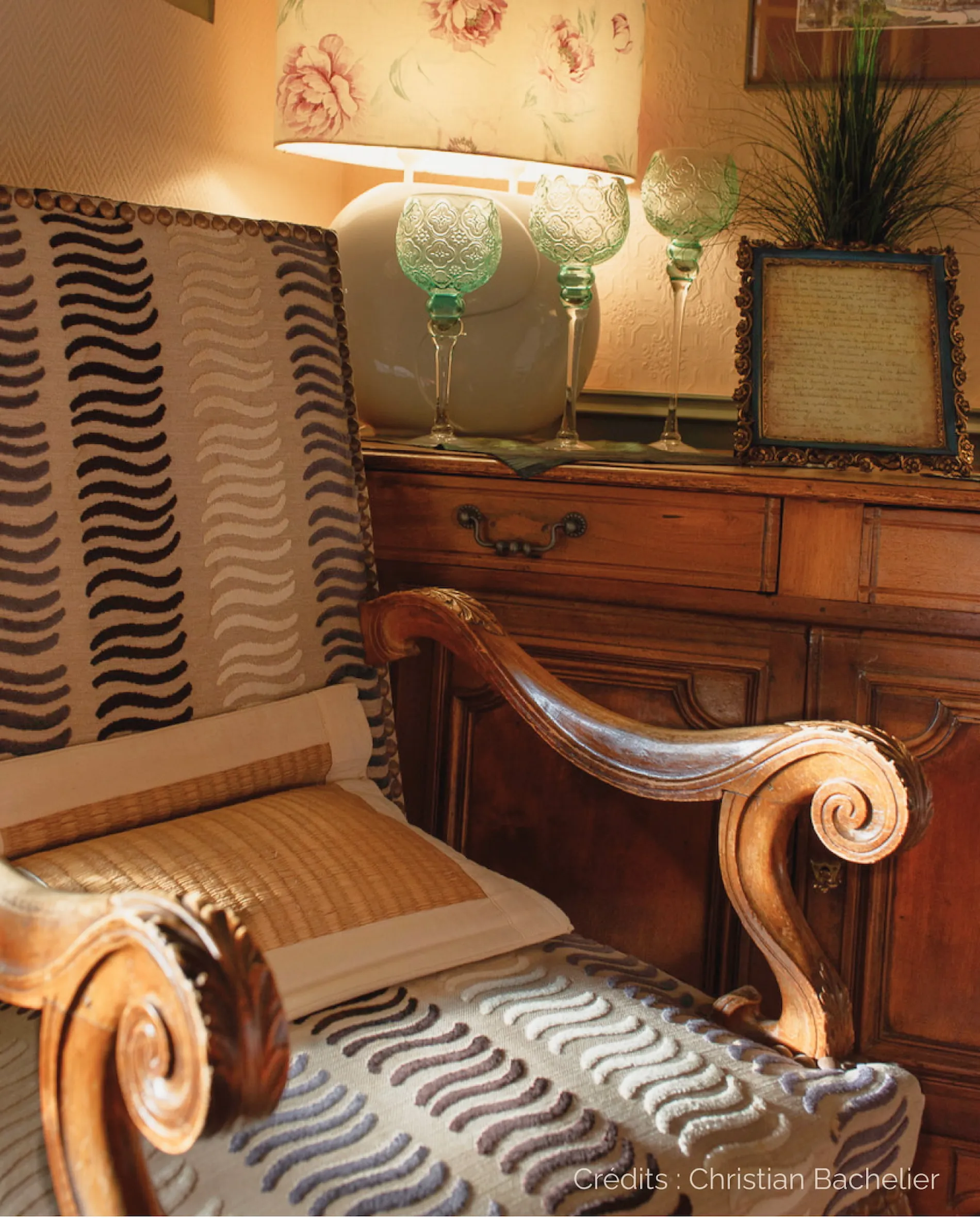 Lounge of the Casa Pairal
Hotel in Collioure