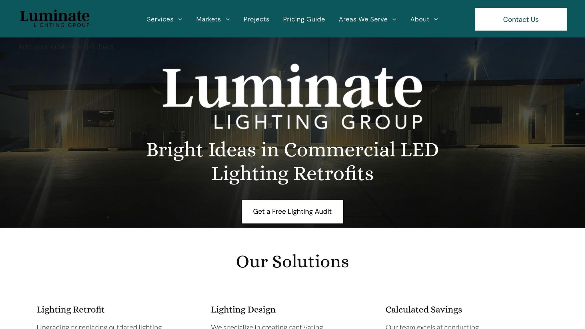 Luminate Lighting Group